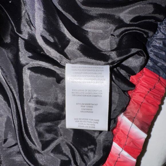 Members Only Black Mini Tune Squad Daffy Duck Puffer Jacket Size 3T - Picture 13 of 14